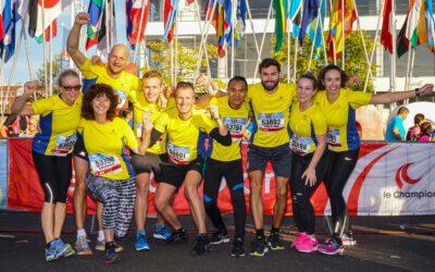 Samen aan de startlijn van de Marathon Rotterdam